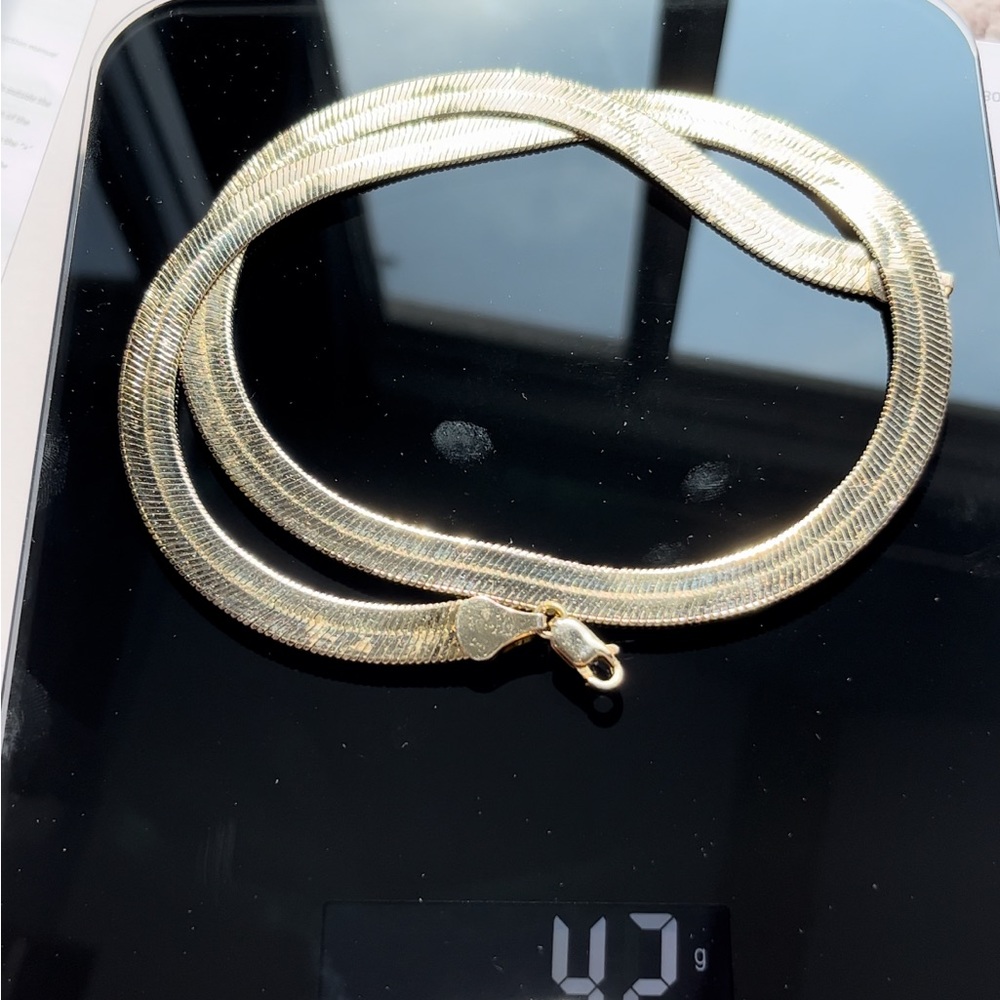14K gold chains